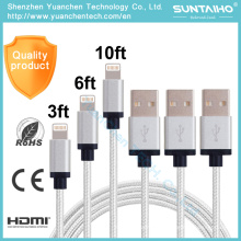 New 8pins USB Data Lightning Charging Cable for iPhone